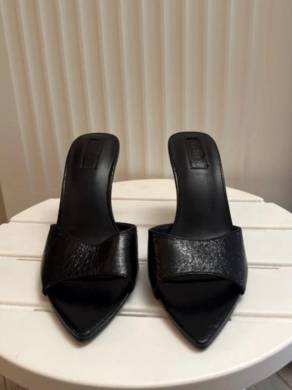 Black heels